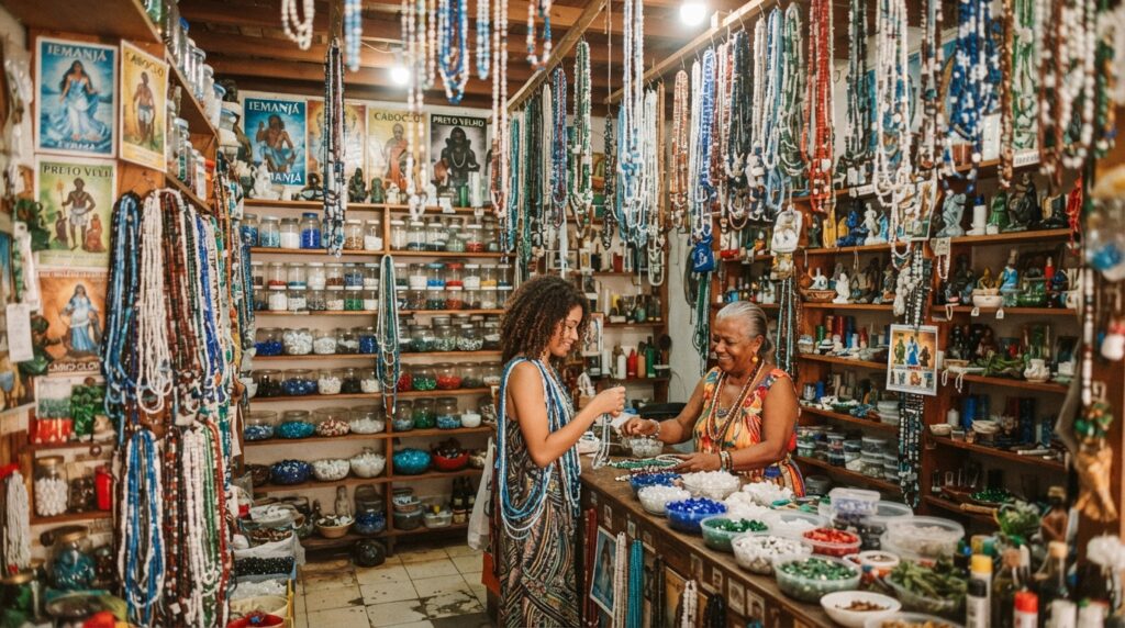 Umbanda products store beads