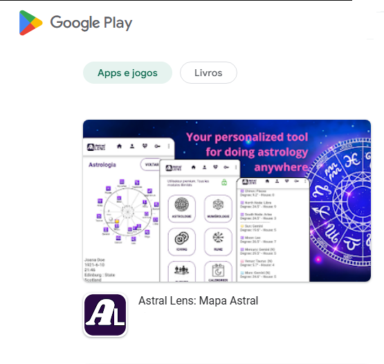 Astral Lens Google Play page